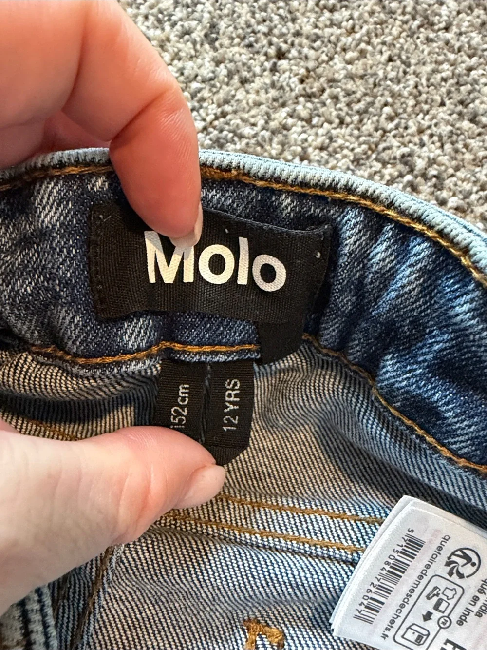 Molo kids Flare Jeans - Light Blue Denim